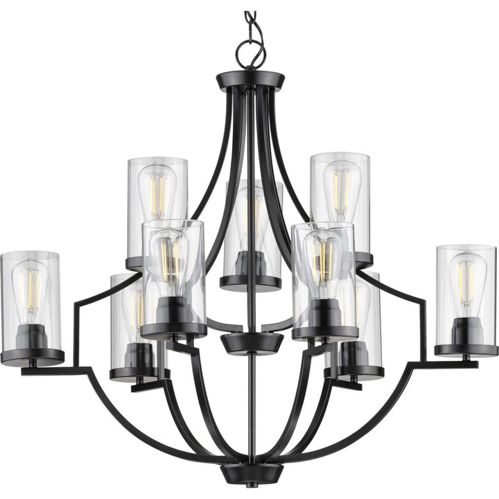 Progress Lassiter P400198-031 Chandelier Light - Black