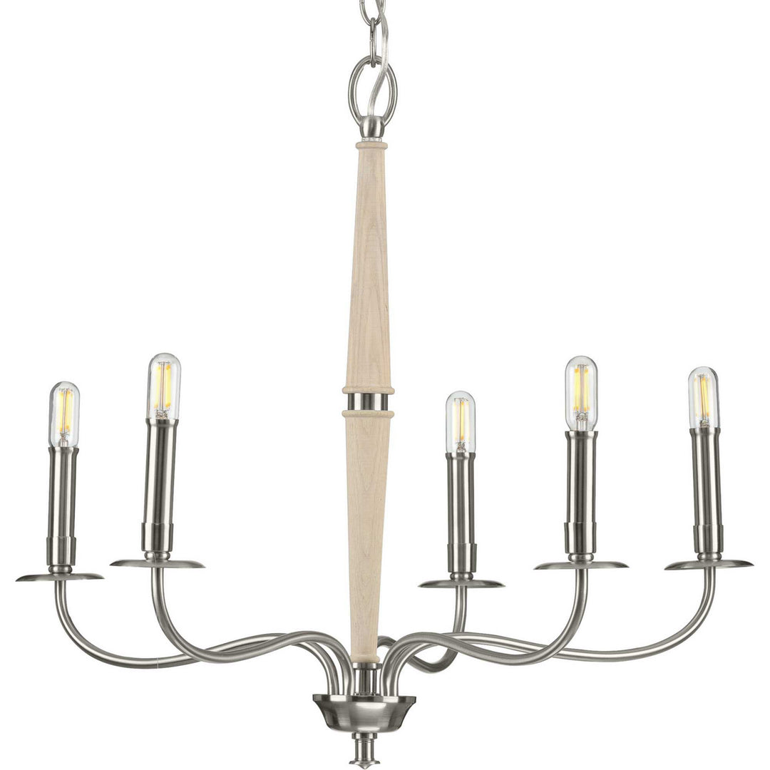 Progress Durrell P400199-009 Chandelier Light - Brushed Nickel