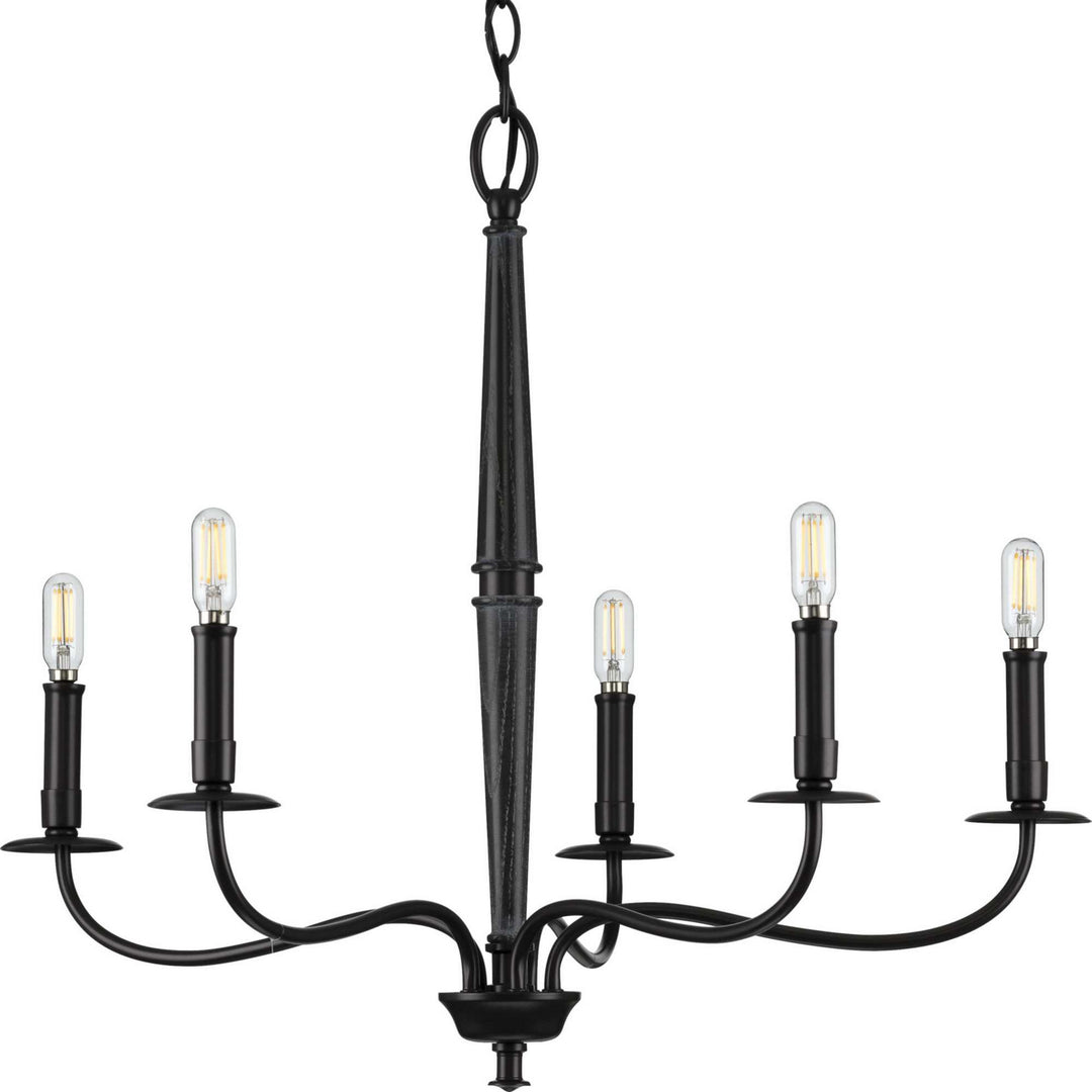 Progress Durrell P400199-031 Chandelier Light - Black