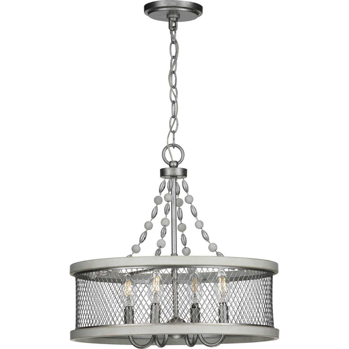 Progress Austelle P400204-141 Chandelier Light - Galvanized Finish