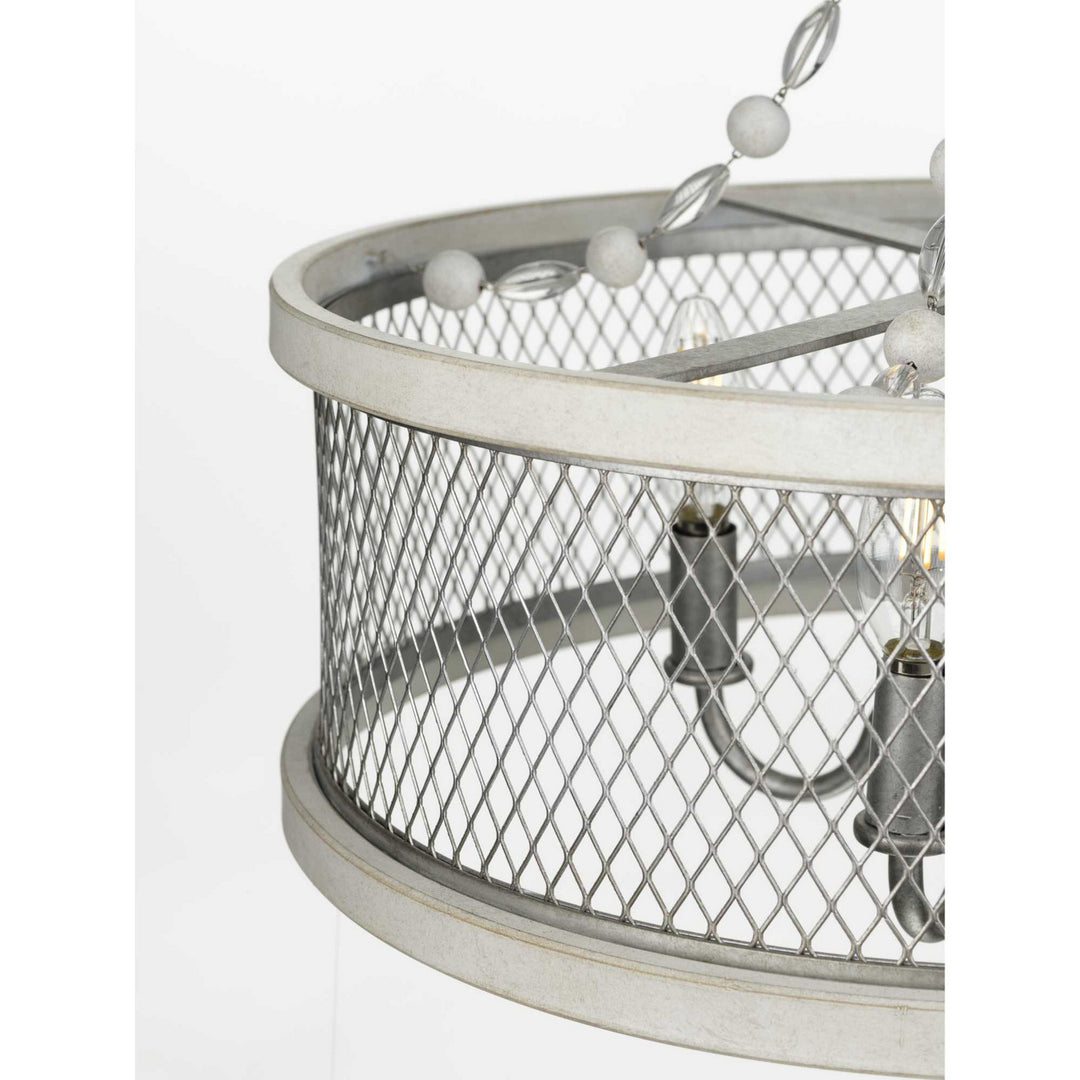 Progress Austelle P400204-141 Chandelier Light - Galvanized Finish