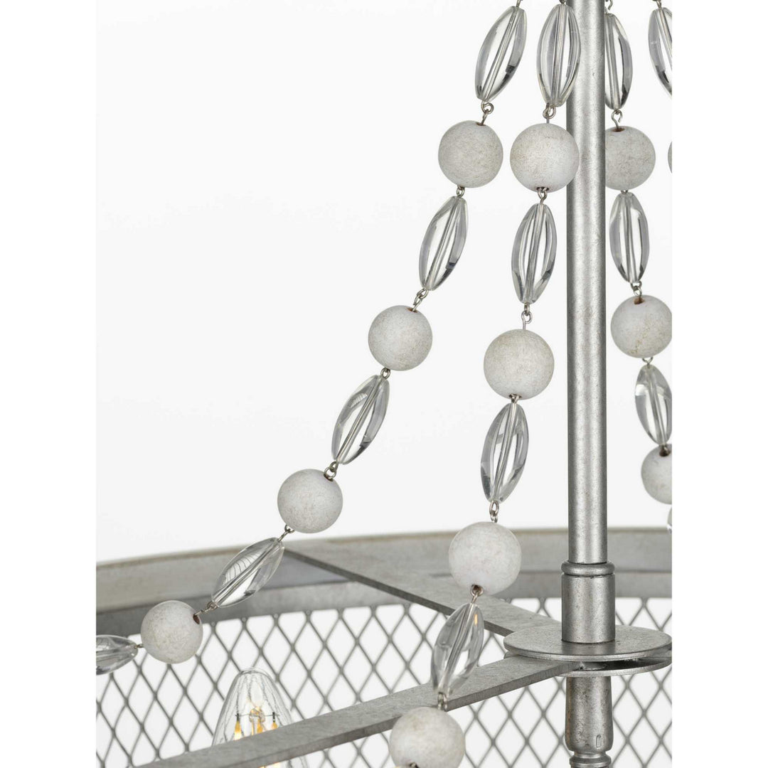 Progress Austelle P400204-141 Chandelier Light - Galvanized Finish