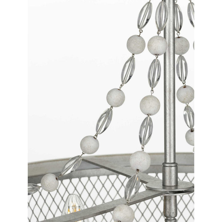 Progress Austelle P400204-141 Chandelier Light - Galvanized Finish