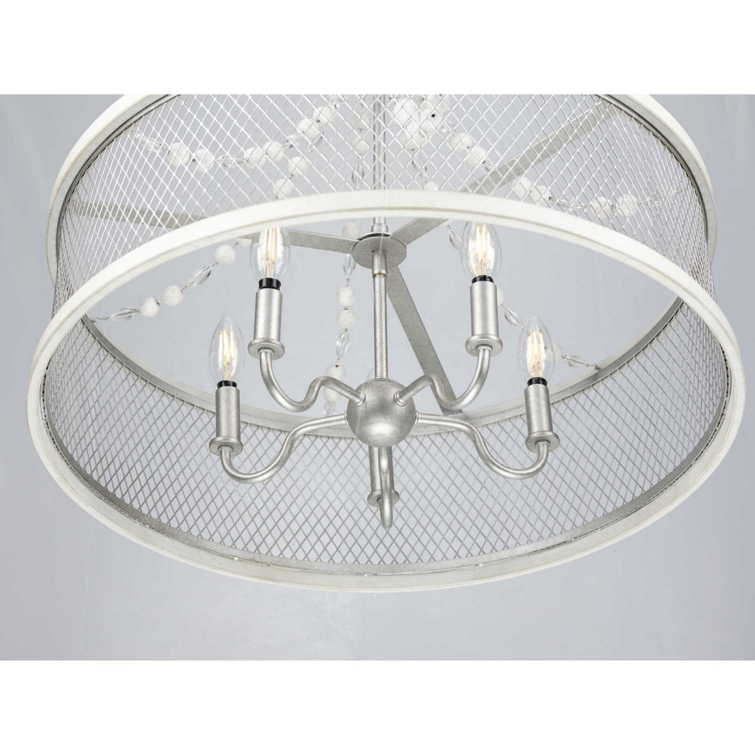 Progress Austelle P400205-141 Chandelier Light - Galvanized Finish