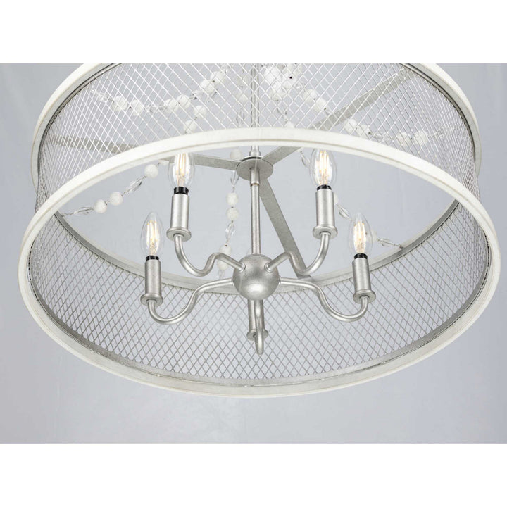 Progress Austelle P400205-141 Chandelier Light - Galvanized Finish
