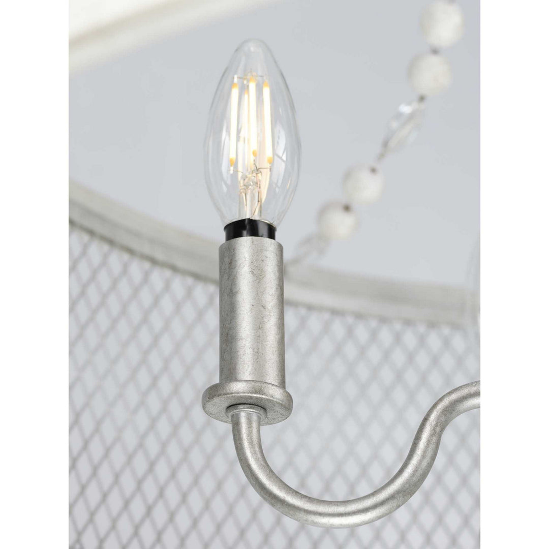 Progress Austelle P400205-141 Chandelier Light - Galvanized Finish