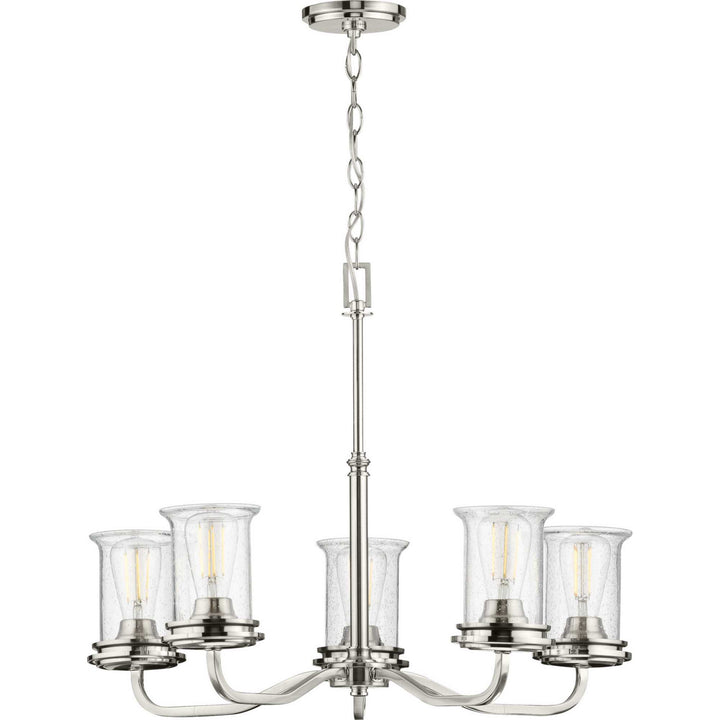 Progress Winslett P400206-009 Chandelier Light - Brushed Nickel
