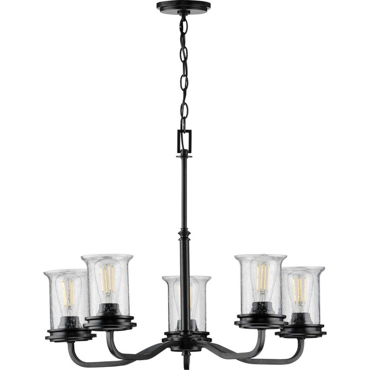 Progress Winslett P400206-031 Chandelier Light - Black