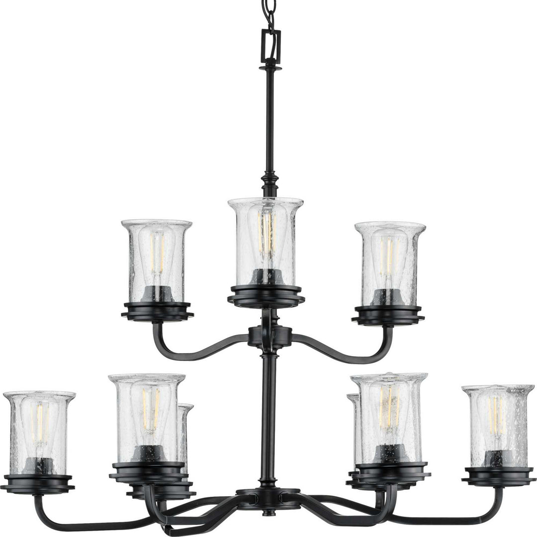 Progress Winslett P400208-031 Chandelier Light - Matte Black