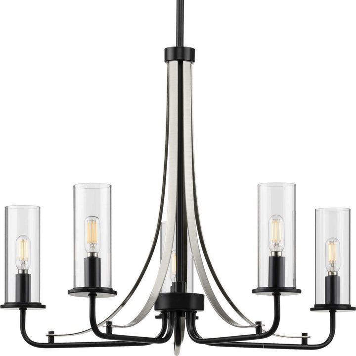 Progress Riley P400209-031 Chandelier Light - Black