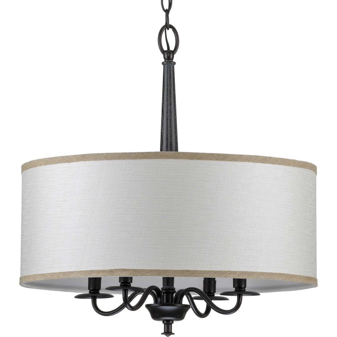 Progress Durrell P400218-031 Chandelier Light - Black