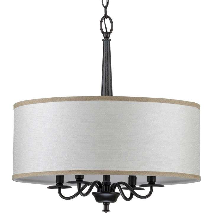 Progress Durrell P400218-031 Chandelier Light - Black