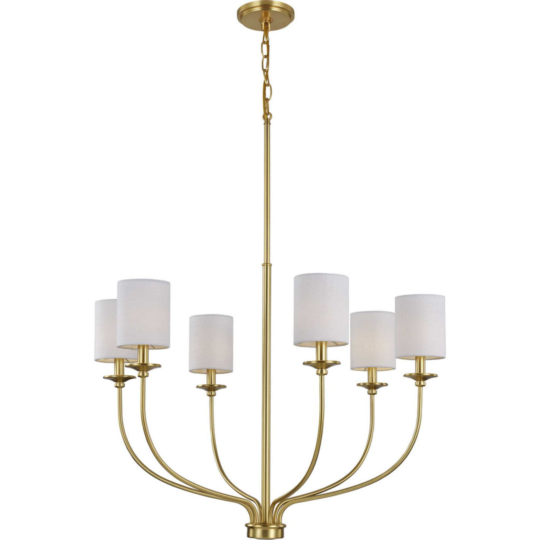 Progress Bonita P400227-012 Chandelier Light - Satin Brass