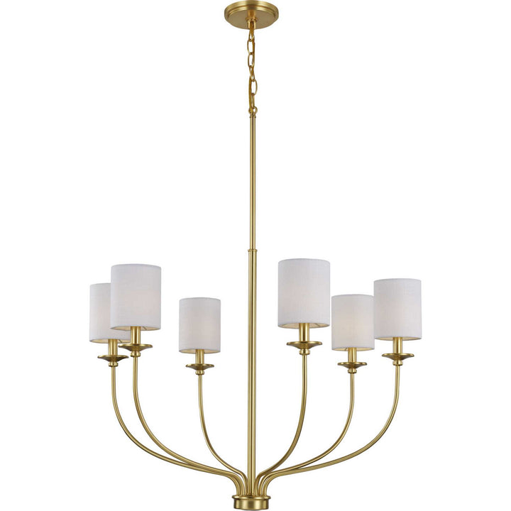 Progress Bonita P400227-012 Chandelier Light - Satin Brass