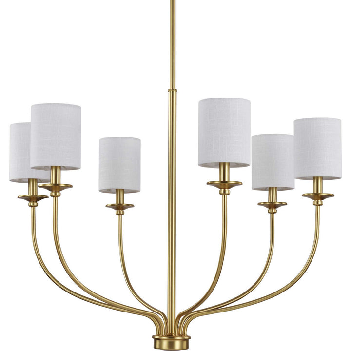 Progress Bonita P400227-012 Chandelier Light - Satin Brass