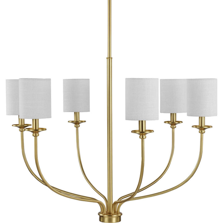 Progress Bonita P400227-012 Chandelier Light - Satin Brass