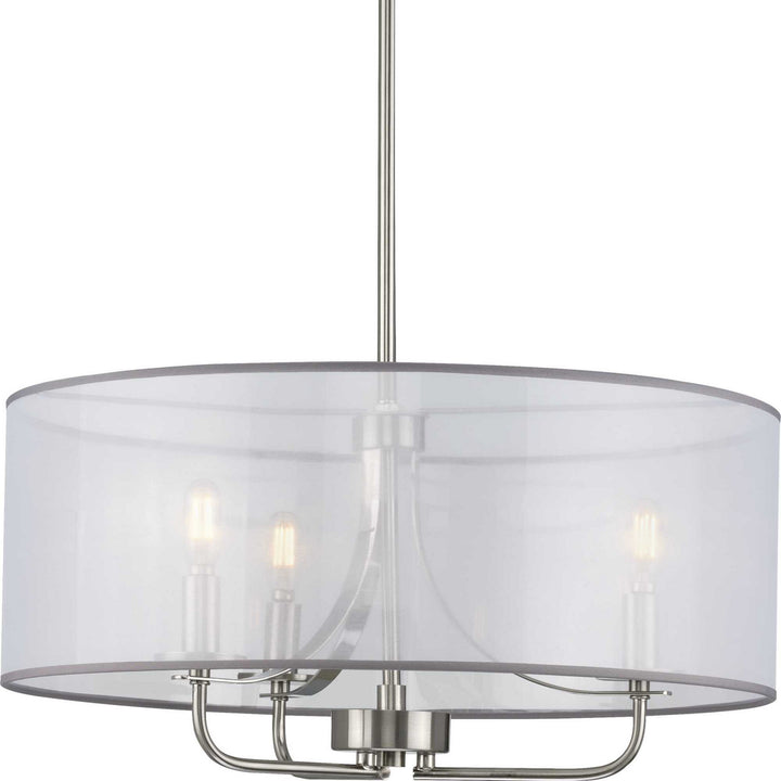 Progress Riley P500243-009 Pendant Light - Brushed Nickel