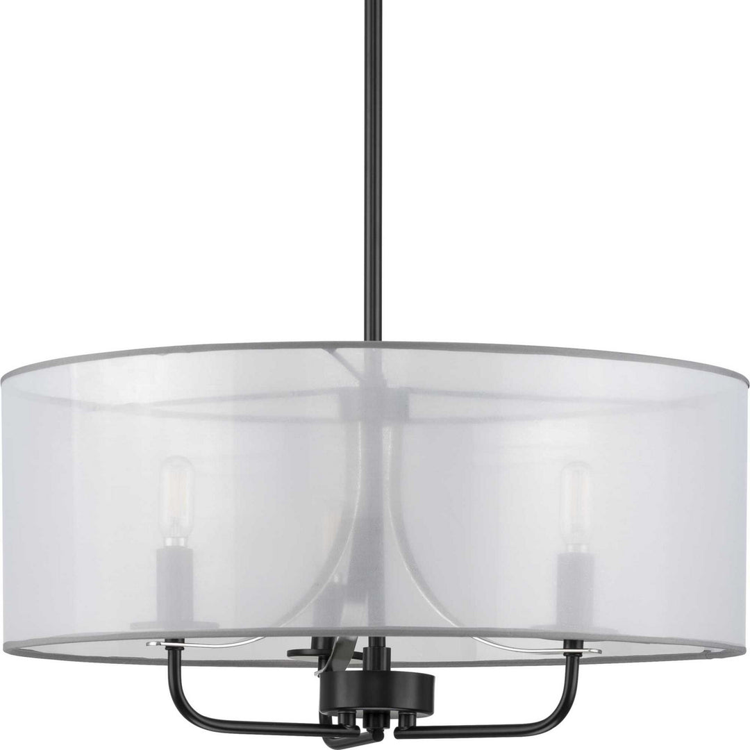 Progress Riley P500243-031 Chandelier Light - Black