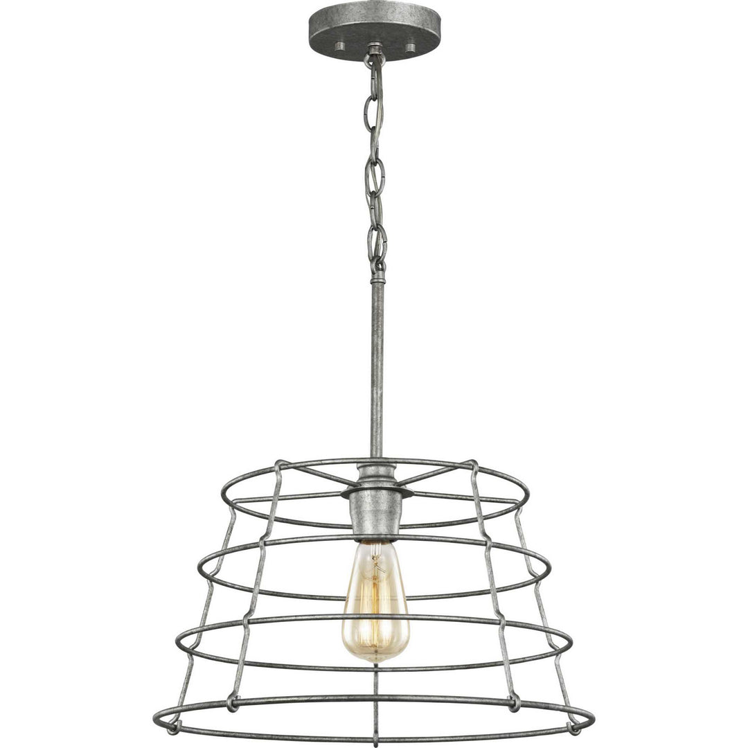 Progress Chambers P500282-141 Pendant Light - Galvanized Finish