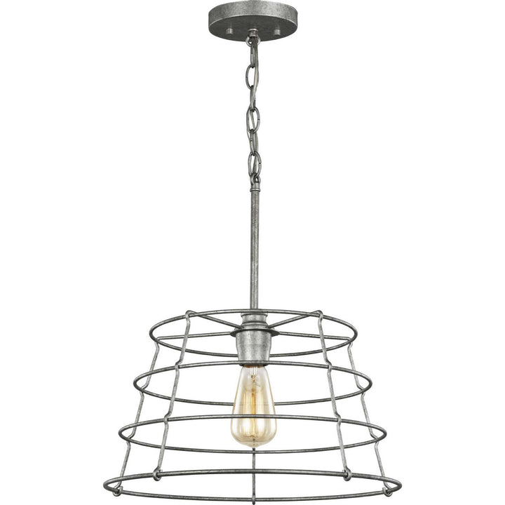Progress Chambers P500282-141 Pendant Light - Galvanized Finish