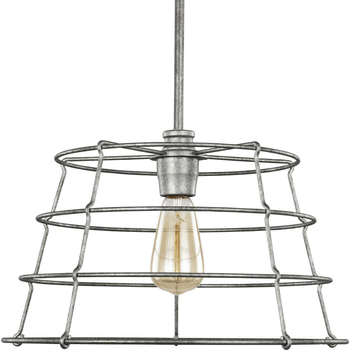 Progress Chambers P500282-141 Pendant Light - Galvanized Finish
