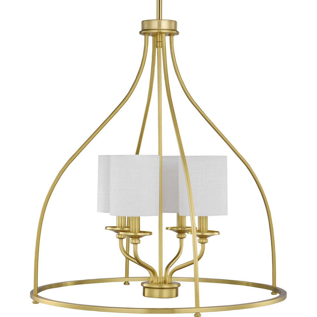Progress Bonita P500285-012 Chandelier Light - Satin Brass