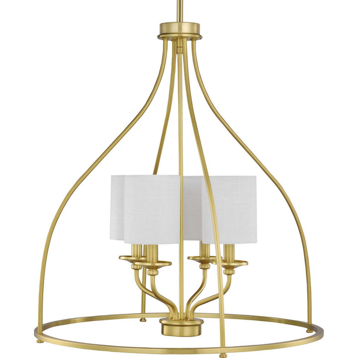 Progress Bonita P500285-012 Chandelier Light - Satin Brass