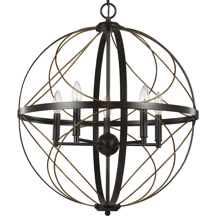 Progress Brandywine P500287-020 Chandelier Light - Antique Bronze