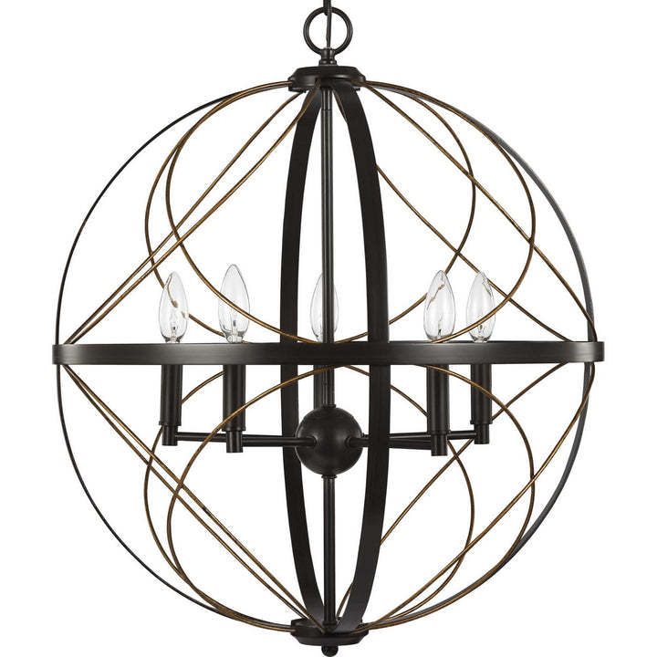 Progress Brandywine P500287-020 Chandelier Light - Antique Bronze