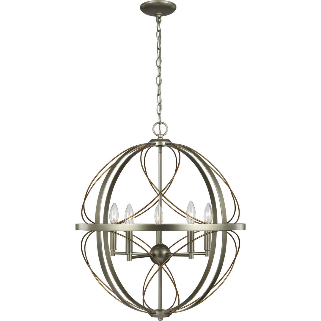 Progress Brandywine P500287-134 Chandelier Light - Silver Ridge