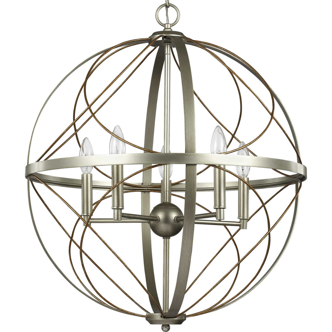 Progress Brandywine P500287-134 Chandelier Light - Silver Ridge