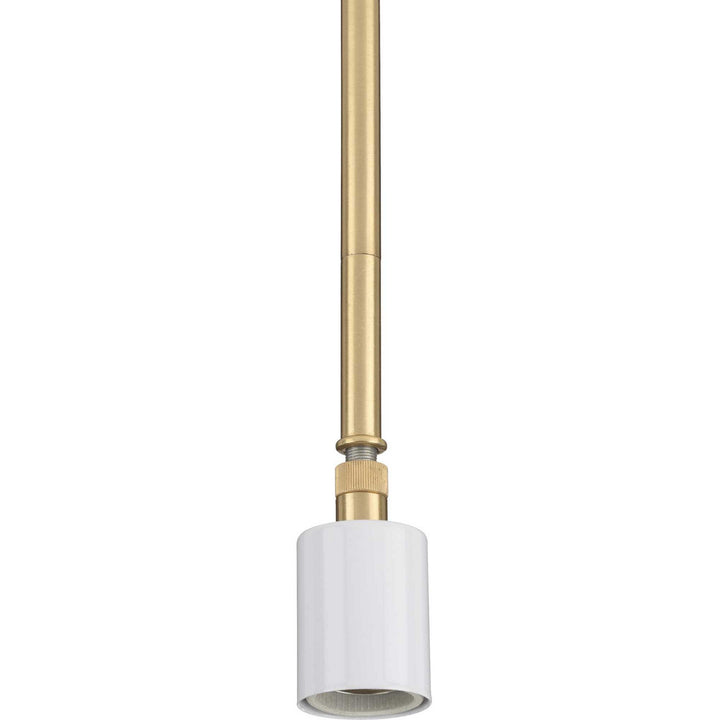 Progress Lighting P5198-12 Markor One Light Pendant Utility Light Brass