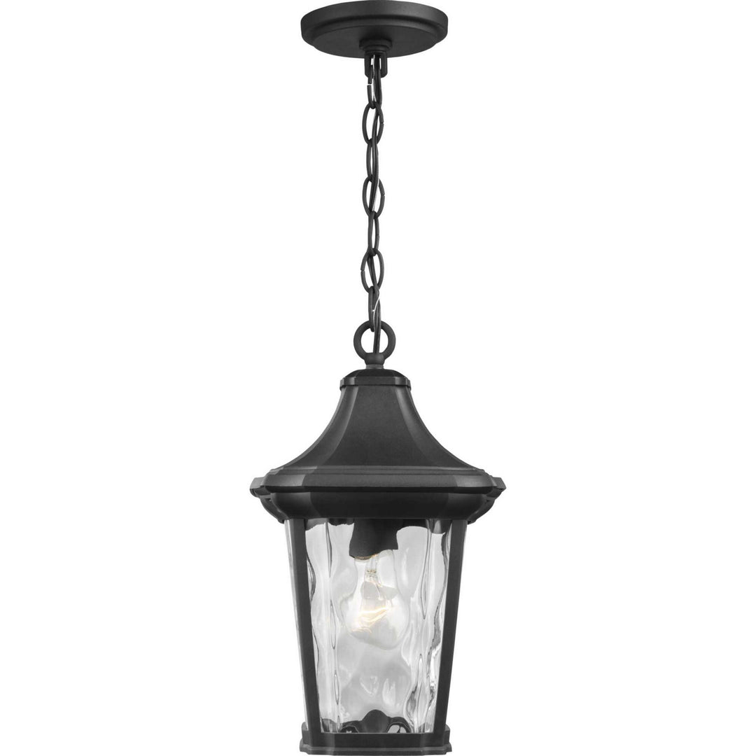 Progress Lighting P550062-031 Marquette One Light Hanging Lantern Outdoor Black