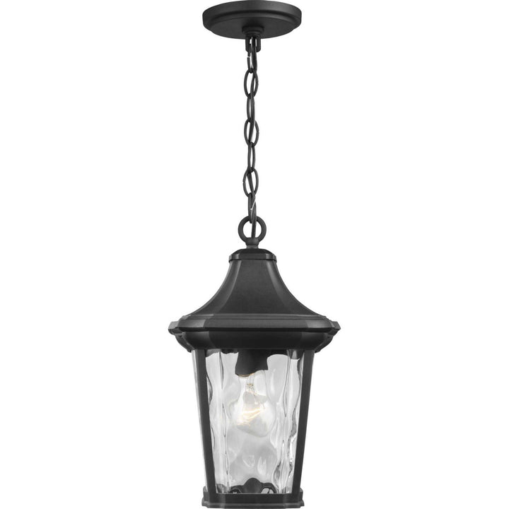 Progress Lighting P550062-031 Marquette One Light Hanging Lantern Outdoor Black