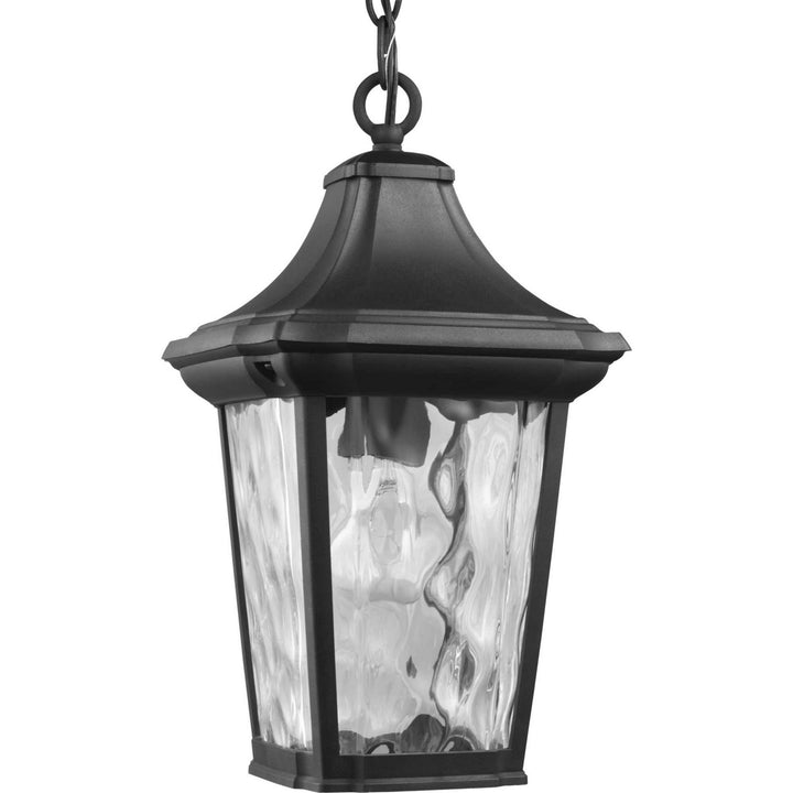 Progress Lighting P550062-031 Marquette One Light Hanging Lantern Outdoor Black
