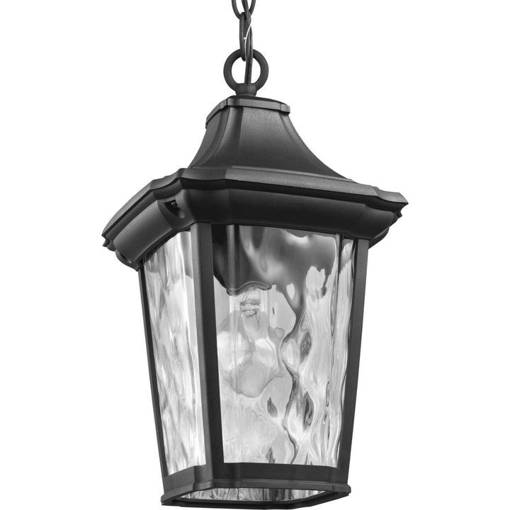 Progress Lighting P550062-031 Marquette One Light Hanging Lantern Outdoor Black