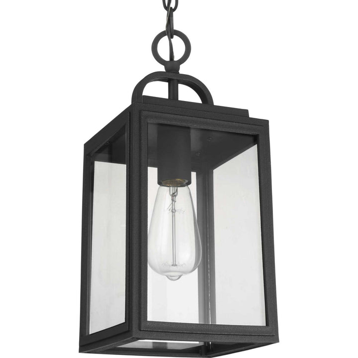 Progress Lighting P550064-031 Grandbury One Light Hanging Lantern Outdoor Black