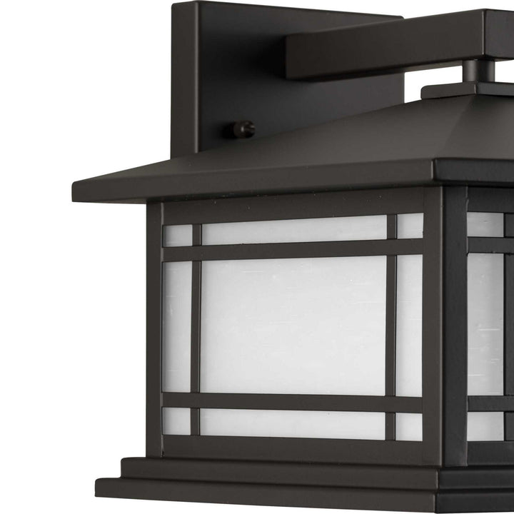 Progress Lighting P560152-020 Oakcliff One Light Wall Lantern Outdoor Bronze / Dark