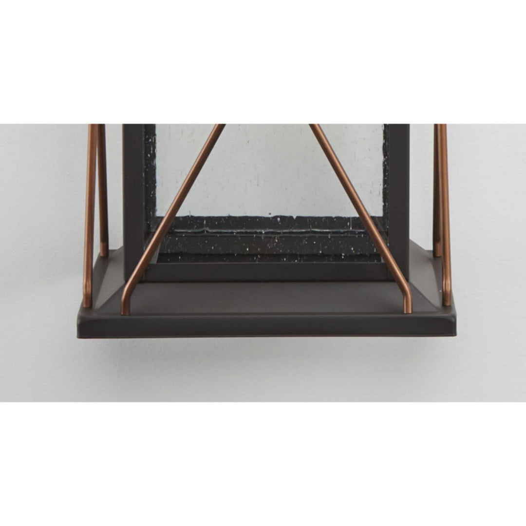 Progress Lighting P560158-020 Barlowe One Light Wall Lantern Outdoor Bronze / Dark