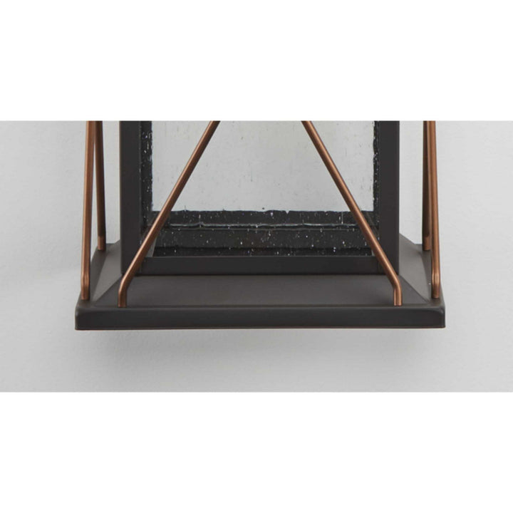 Progress Lighting P560158-020 Barlowe One Light Wall Lantern Outdoor Bronze / Dark