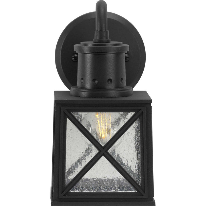 Progress Lighting P560163-031 Seagrove One Light Wall Lantern Outdoor Black