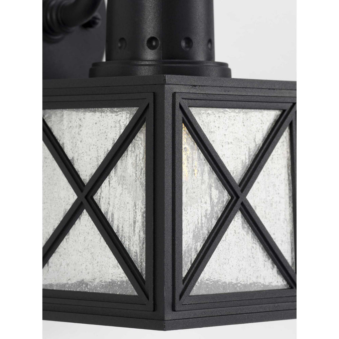 Progress Lighting P560163-031 Seagrove One Light Wall Lantern Outdoor Black