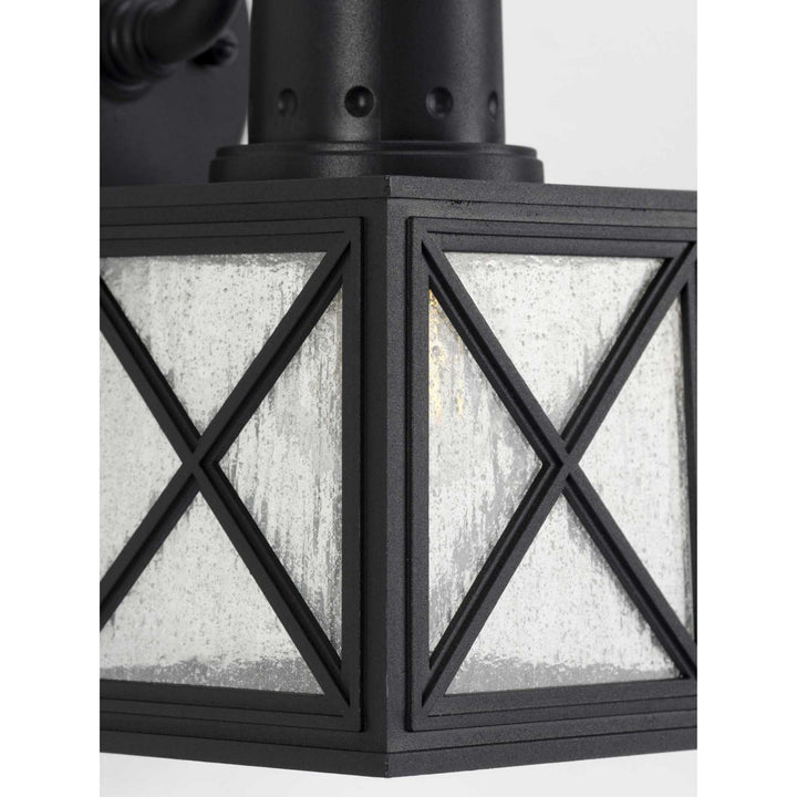 Progress Lighting P560163-031 Seagrove One Light Wall Lantern Outdoor Black