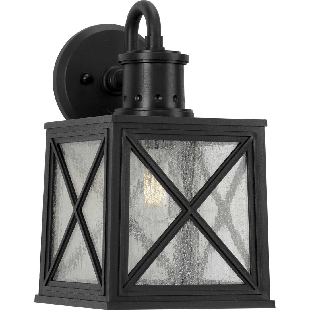 Progress Lighting P560164-031 Seagrove One Light Wall Lantern Outdoor Black