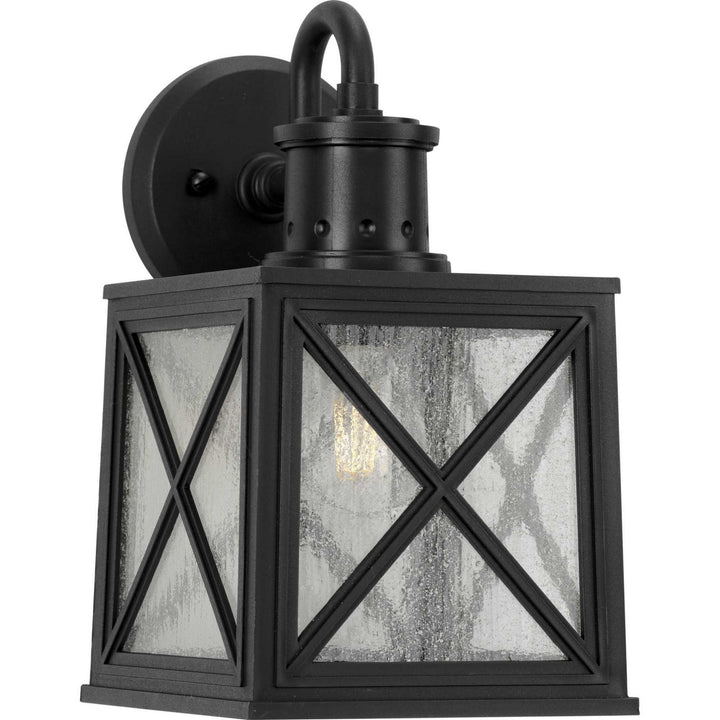 Progress Lighting P560164-031 Seagrove One Light Wall Lantern Outdoor Black