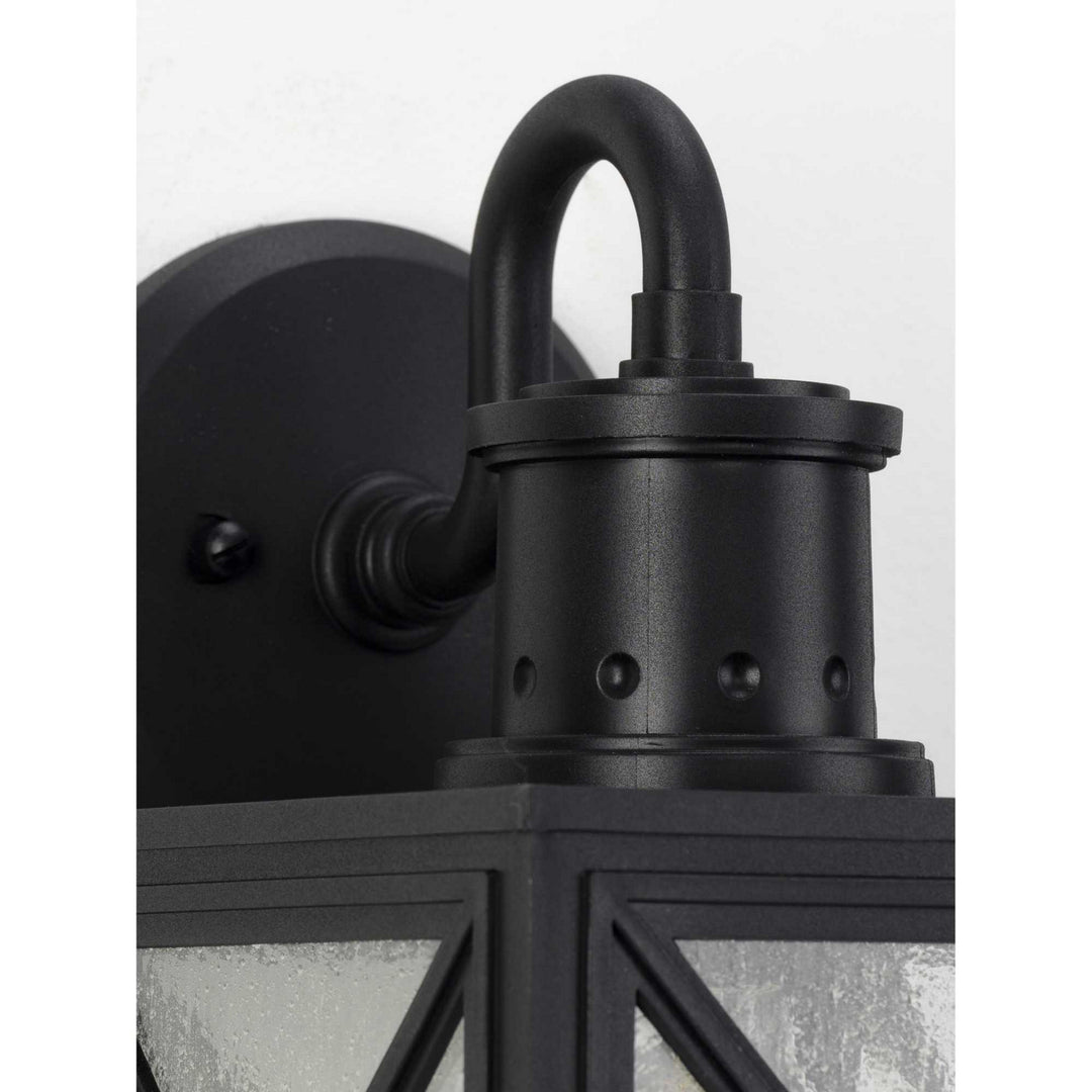 Progress Lighting P560164-031 Seagrove One Light Wall Lantern Outdoor Black