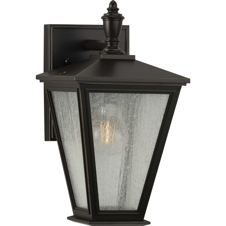 Progress Lighting P560166-020 Cardiff One Light Wall Lantern Outdoor Bronze / Dark