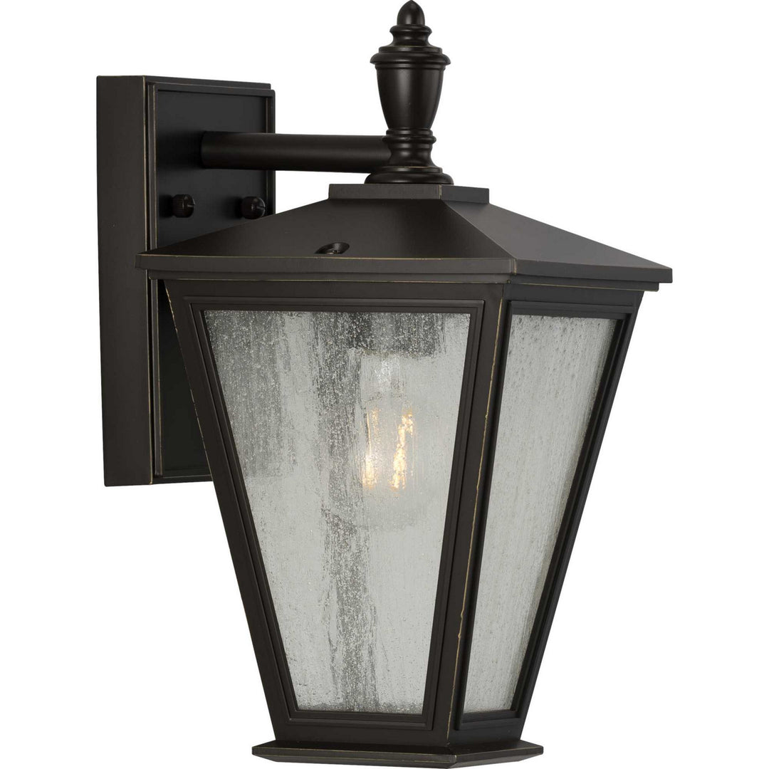 Progress Lighting P560166-020 Cardiff One Light Wall Lantern Outdoor Bronze / Dark