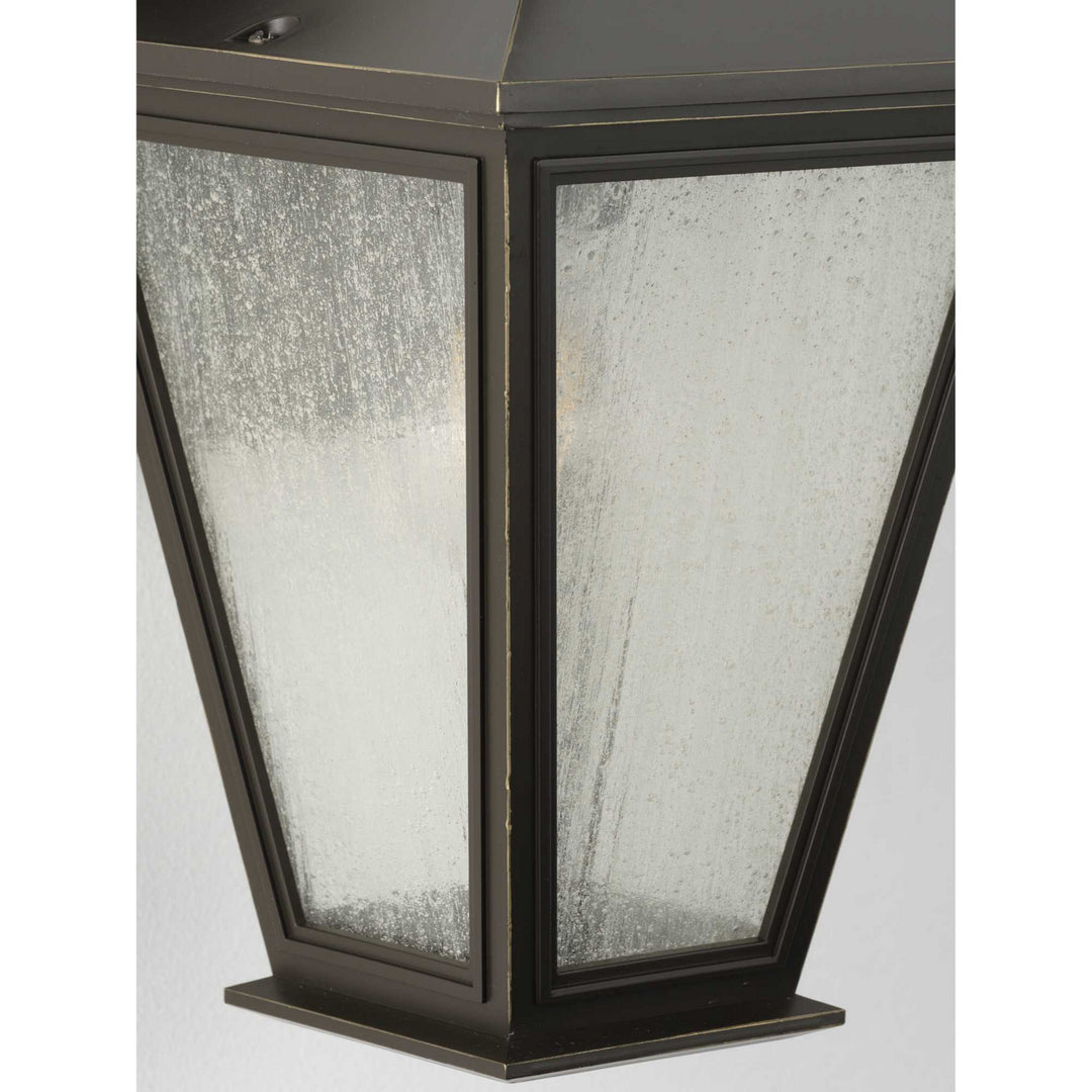 Progress Lighting P560166-020 Cardiff One Light Wall Lantern Outdoor Bronze / Dark