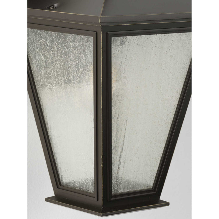 Progress Lighting P560166-020 Cardiff One Light Wall Lantern Outdoor Bronze / Dark